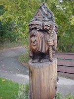 The Transfer and Storage troll has an unusual method of transferring. Photo by Kelly Murray.